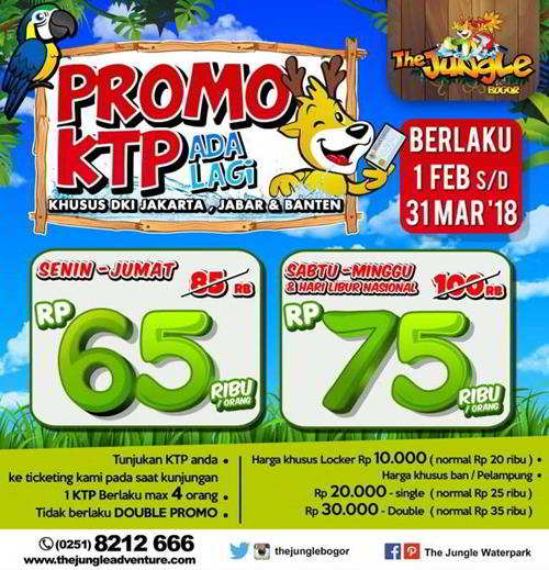 promo tiket masuk the jungle bogor