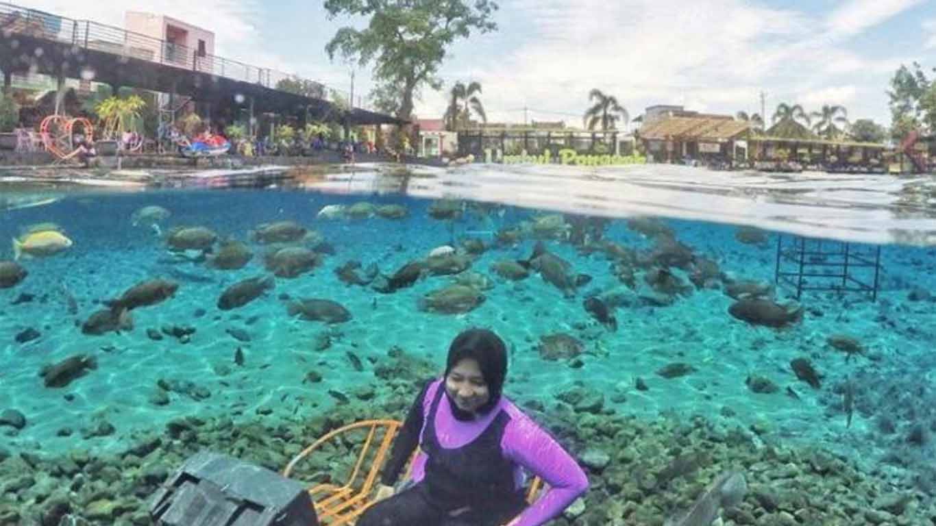 Gambar Wisata Umbul Ponggok Klaten GAMBAR TERBARU HD