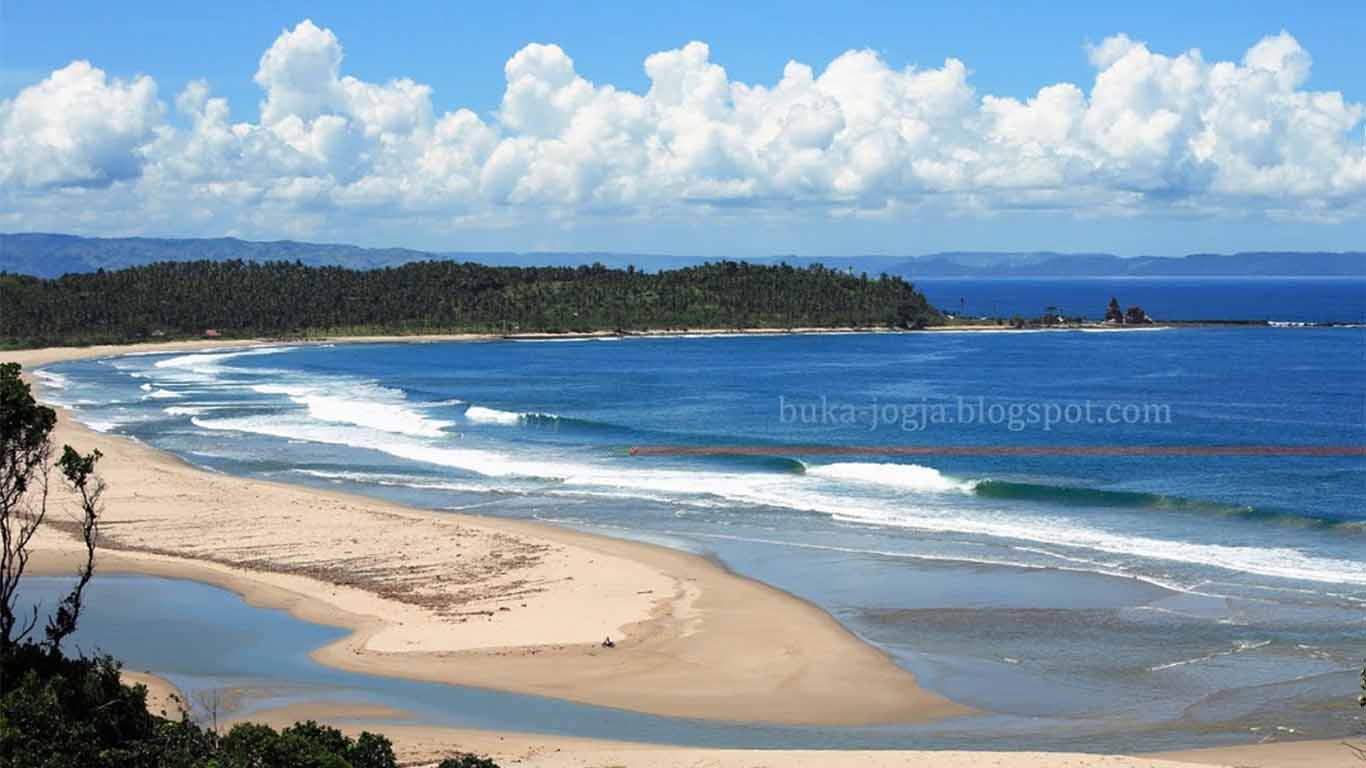 gambar pantai sawarna