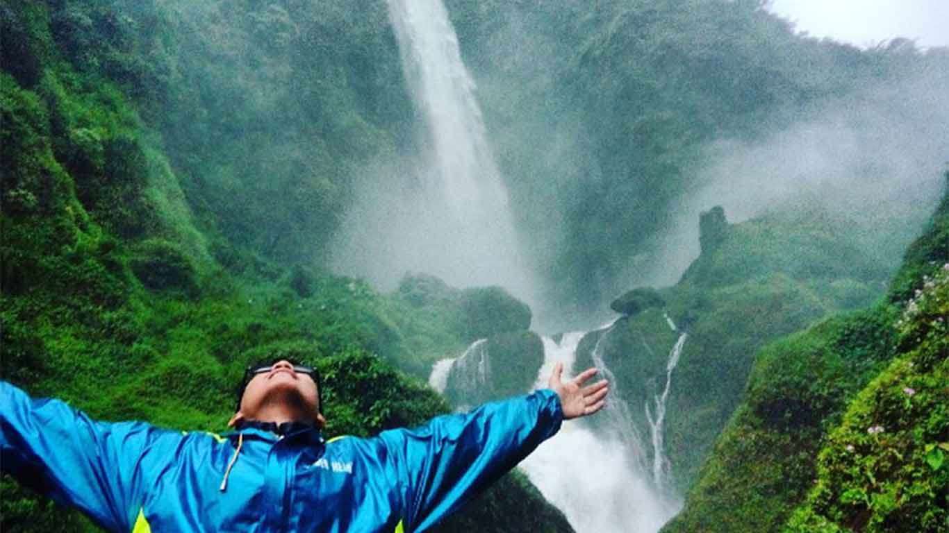 curug ngebul cianjur selatan