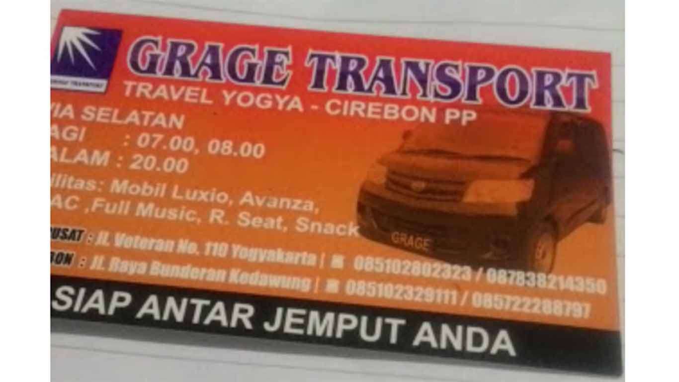 travel jogja cirebon 2019