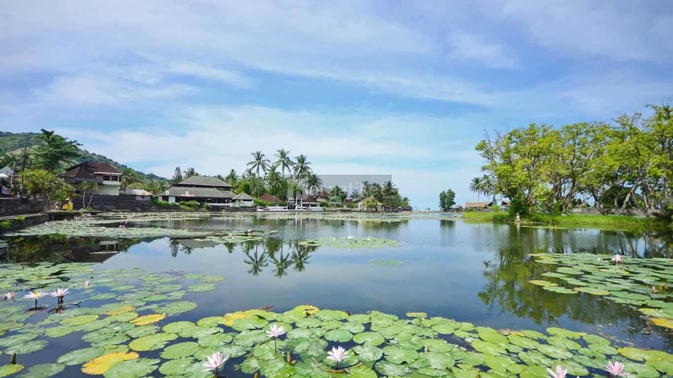 Kolam Teratai (Lotus Lagoon) Candidasa