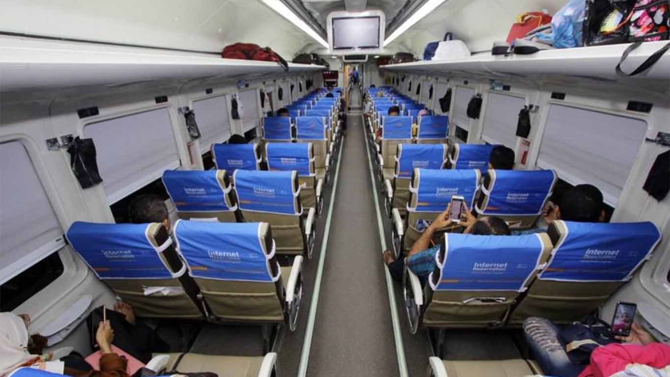 9500 Koleksi Gambar Kursi Kereta Ekonomi Brantas HD