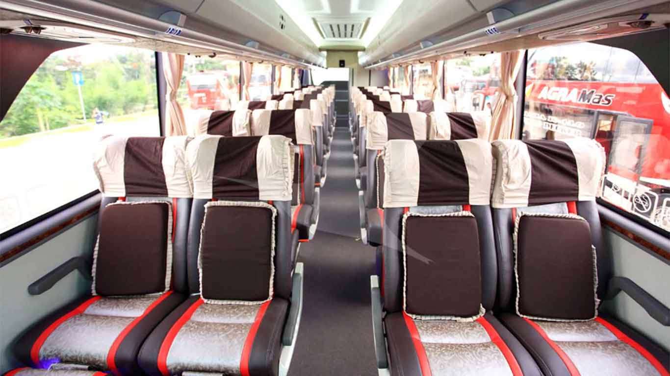 harga tiket bus agra mas lebaran 2019