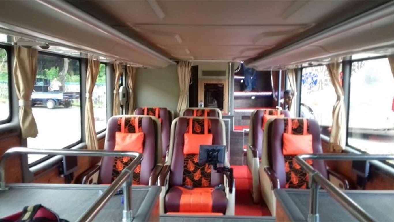 harga tiket bus putera mulya double decker 2019