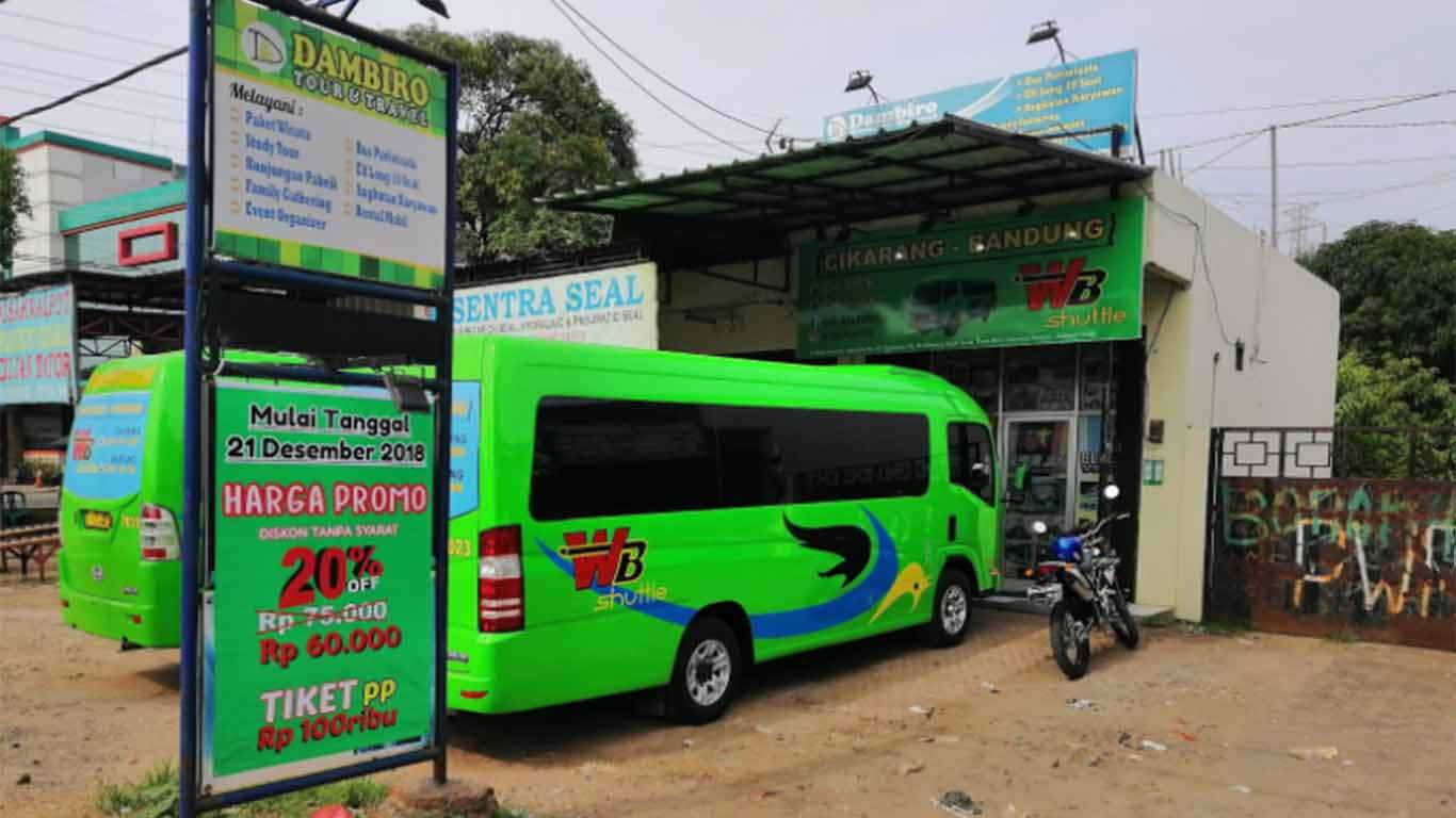 travel dari bsd ke karawang