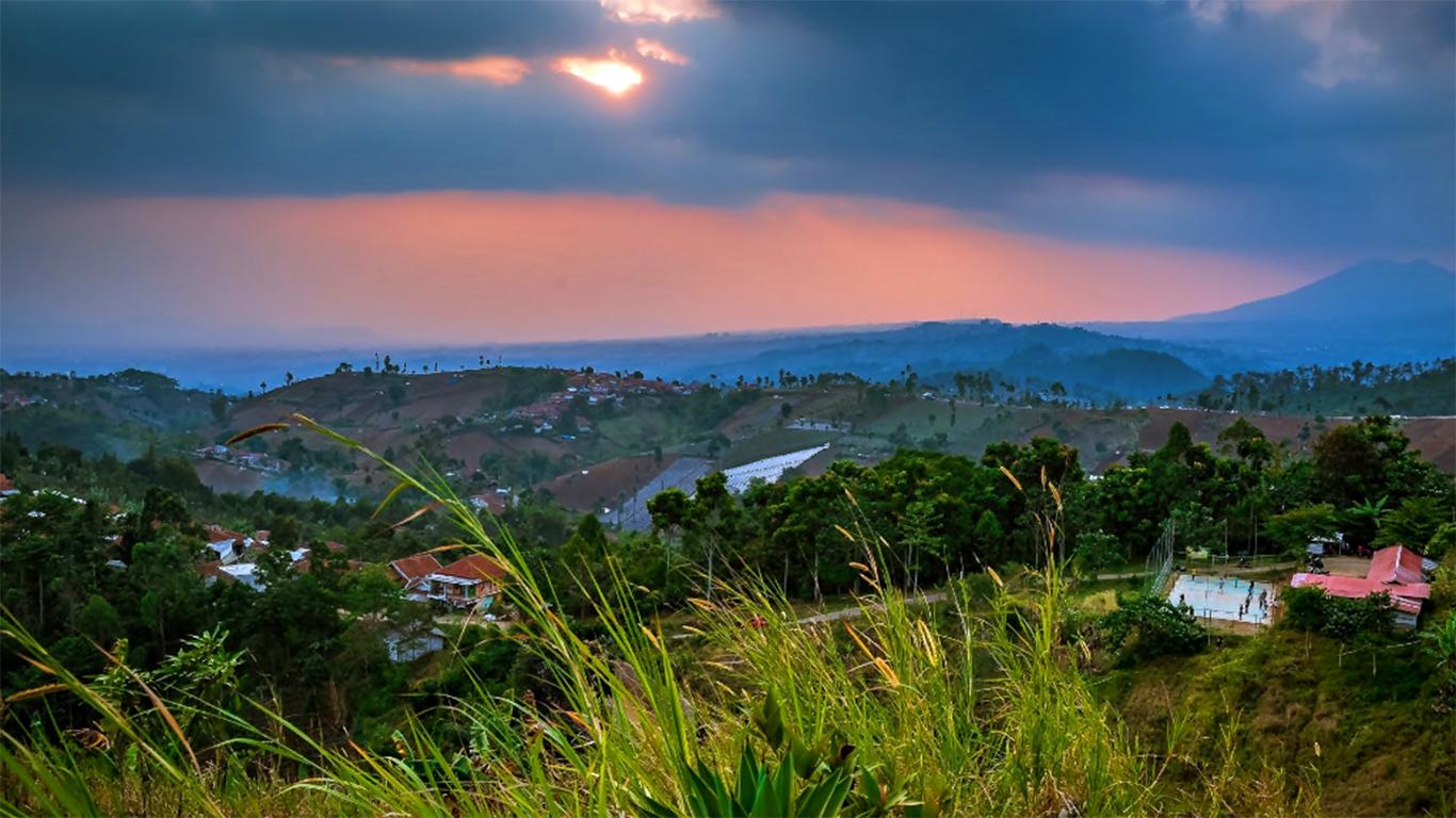 Sunrise di Patahan Lembang