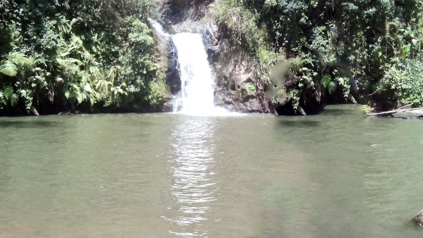 curug tilu leuwi opat kabupaten bandung barat jawa barat