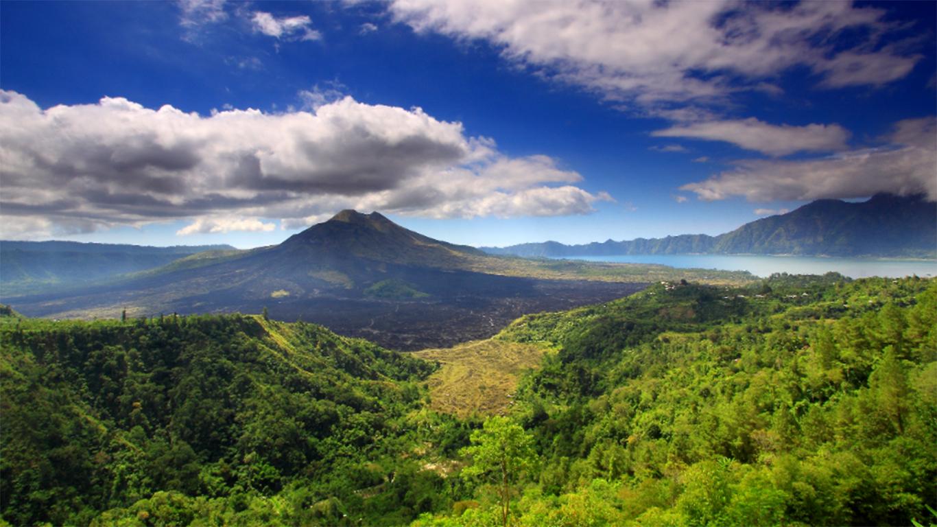 danau batur terletak di