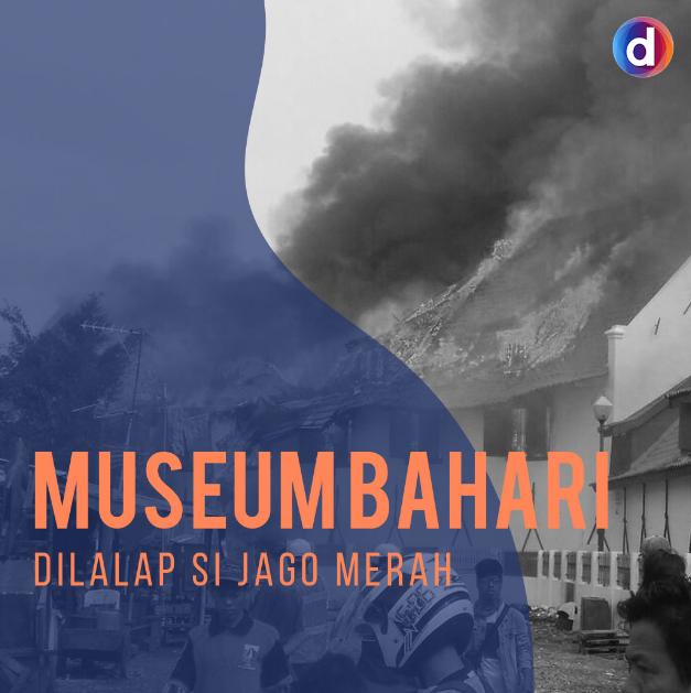 museum bahari terbakar