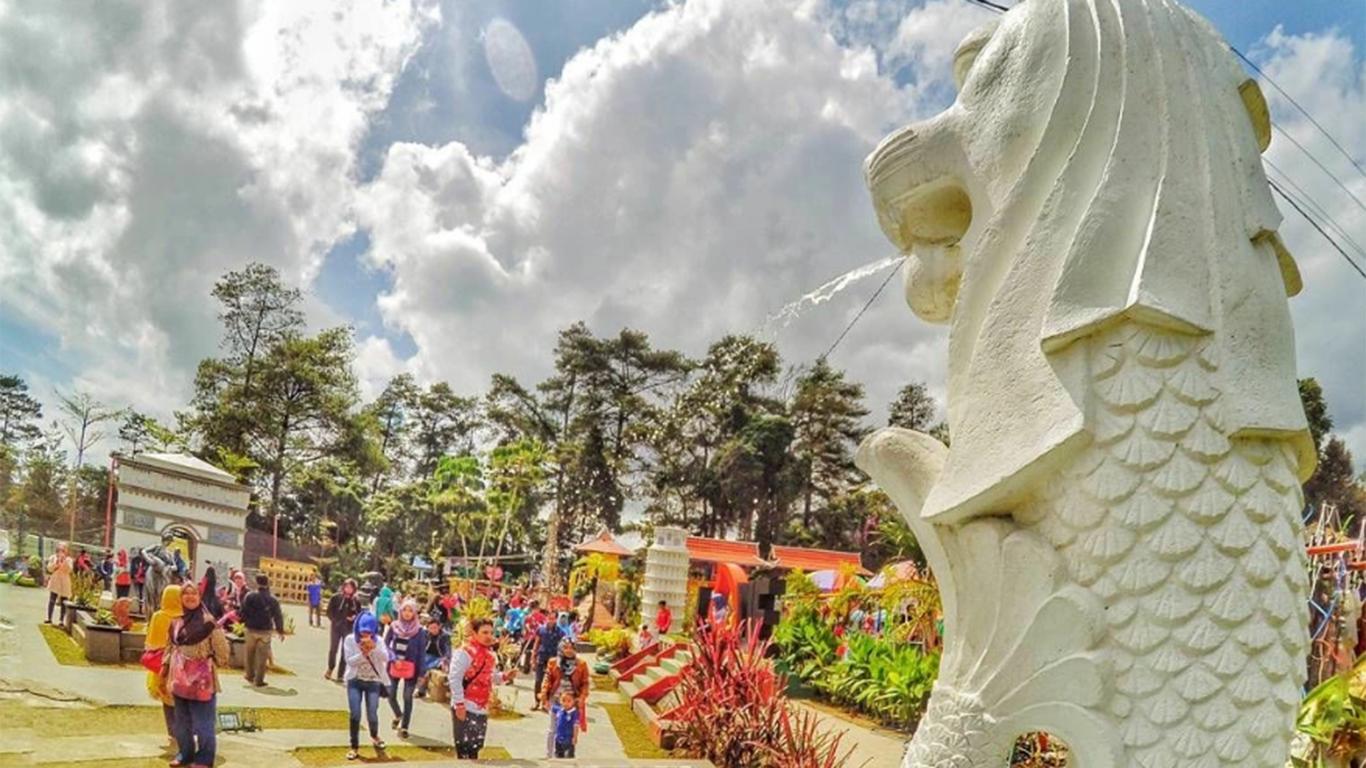 taman bunga celosia semarang, jawa tengah