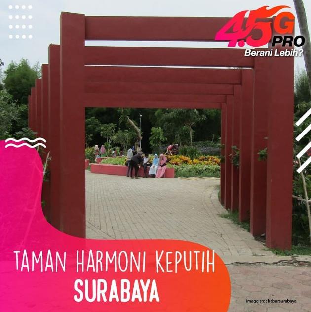 gambar taman harmoni surabaya