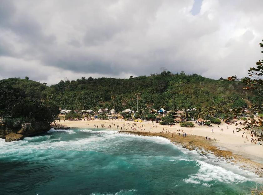 pantai batu bengkung malang