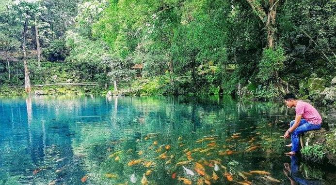 asal usul telaga biru cicerem kuningan