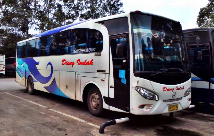 bus dieng indah bogor wonosobo