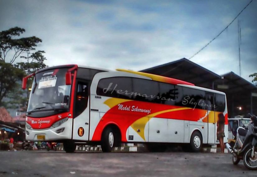 harga tiket bus medal sekarwangi