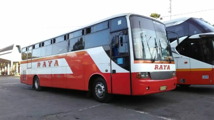 Harga Tiket Bus Raya