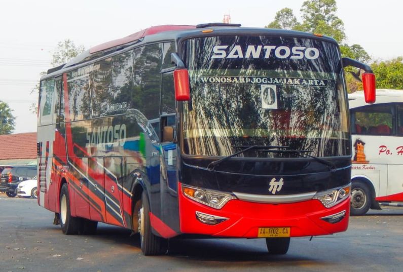 bus santoso jogja