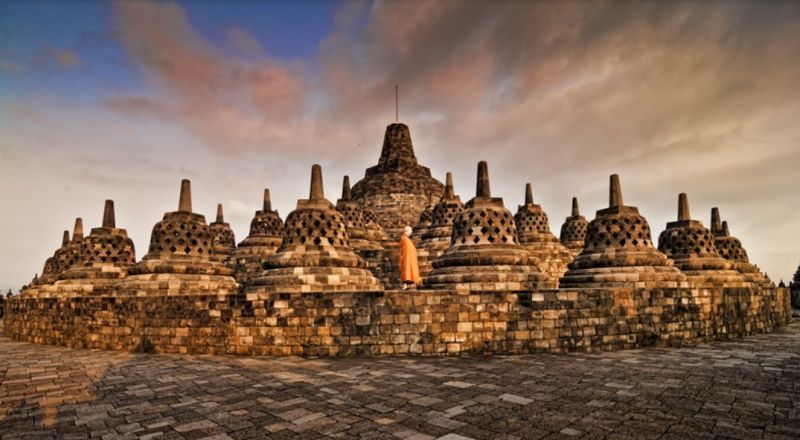 Aktivitas di Candi Borobudur