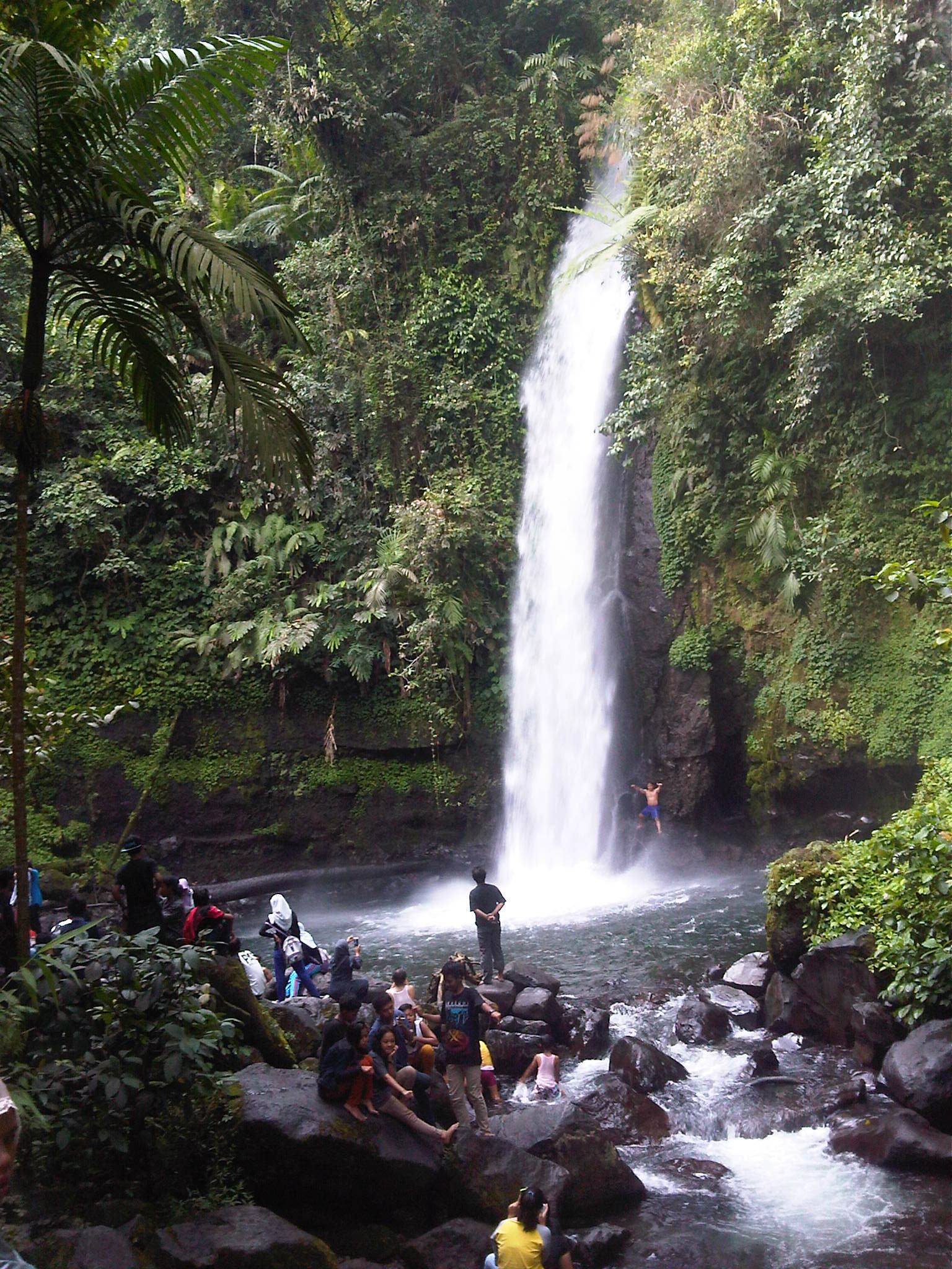 Aktivitas di Curug Sawer