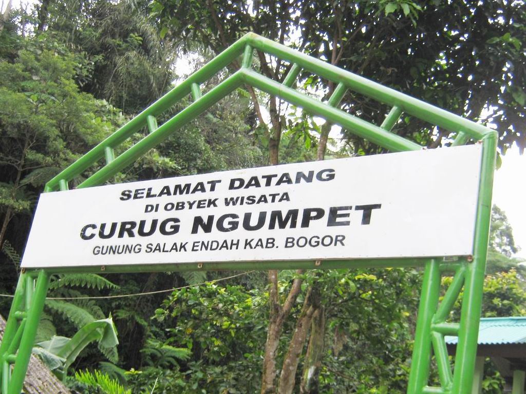 Lokasi dan Rute Curug Ngumpet